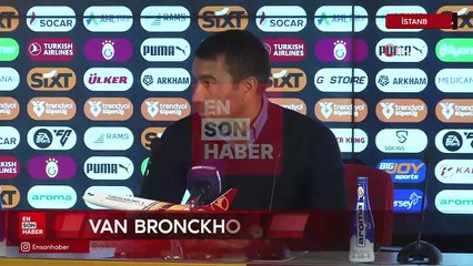 Giovanni van Bronckhorst: Rakibimiz bizi sadece faullerle durdurabildi