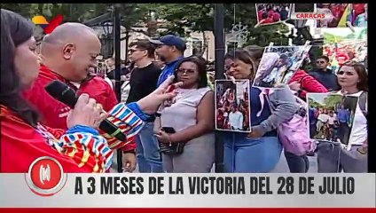 Autoridades lideran acto en celebración a los 3 meses de la victoria popular del 28-J