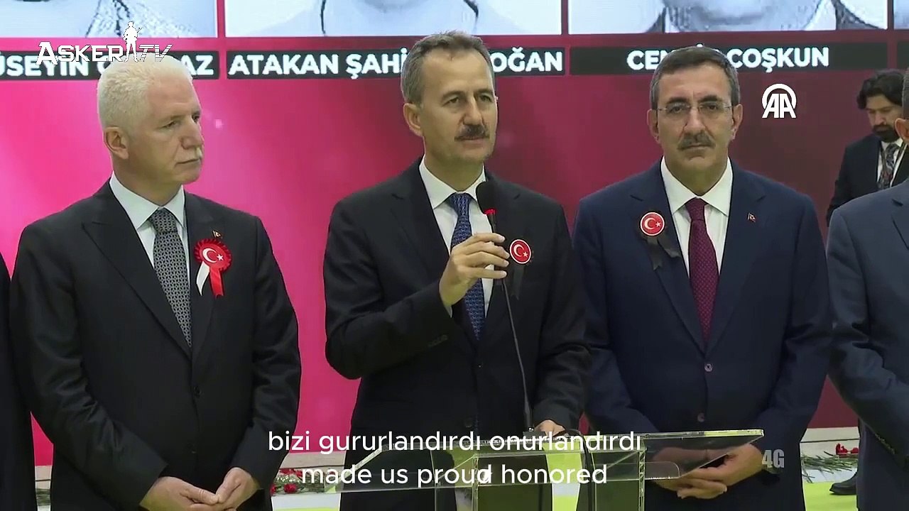 Savunma Sanayii Başkanı Haluk Görgün, SAHA EXPO Uluslararası Savunma ve Uzay Sanayi Fuarı’nda