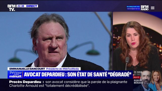On est très contentes de ce renvoi : Emmanuelle Dancourt (#MeTooMedia), réagit au report du procès de Gérard Depardieu