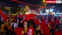 Cumhuriyetin 101. Yılı İçin Karabük'te Fener Alayı Düzenlendi