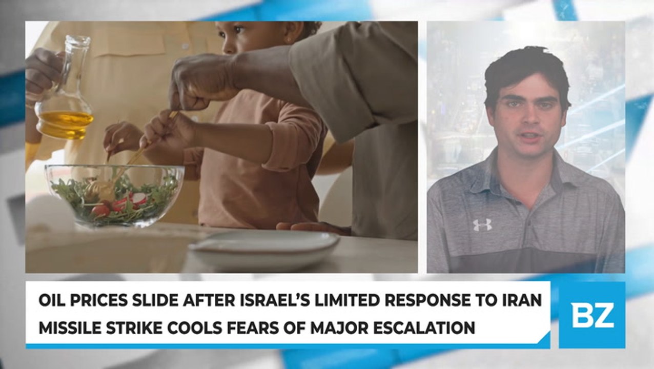 Oil Prices Slide After Israel's Limited Response To Iran Missile Strike Cools Fears Of Major Escalation