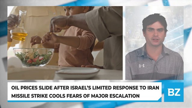 Oil Prices Slide After Israel's Limited Response To Iran Missile Strike Cools Fears Of Major Escalation