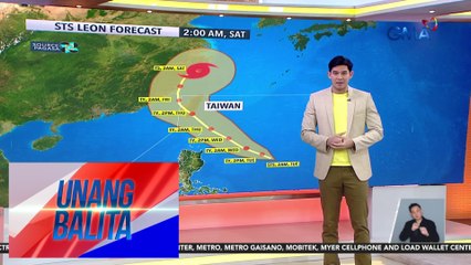 Weather update as of 6:00 AM (October 29, 2024) | Unang Balita