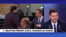 «Il rencontre le roi du Maroc en jogging, baskets» : Yassine Belattar, l'humoriste controversé, présent pour la visite d'Emmanuel Macron au Maroc