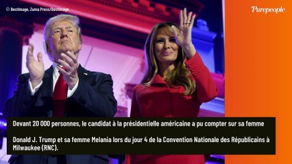 Melania Trump au soutien de son mari : elle fait une apparition très remarquée aux côtés de Donald Trump à New York