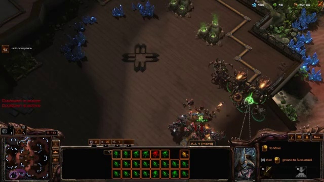 [StarCraft 2]No.0299--Great-Level ZERG vs Hard A.I, WIN[2-Base Ravager ...