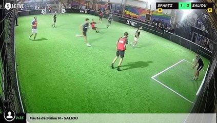 SPARTZ - SALIOU 28/10 à 20:11 - Football Terrain 1 (LeFive P18)