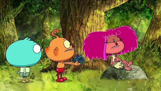 Harvey Beaks Foo guarda los insectos en el cabello de Fee