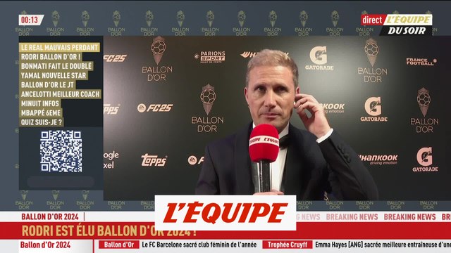 V. Garcia : « Personne n'était au courant, ni au Real, ni à City » - Foot - Ballon d'Or