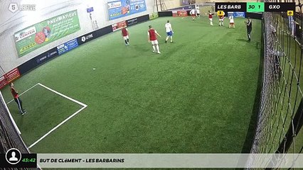 But de Clément - Les Barbarins