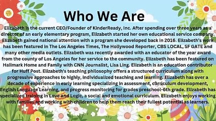Elizabeth Fraley | Elizabeth Fraley Kinder Ready | Kinder Ready Elizabeth Fraley | quiz series 14