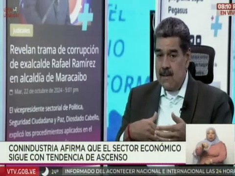 Pdte. Nicolás Maduro: Debemos lograr que el crecimiento económico se mantenga en los próximos años