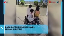 Video Viral Maling Jemuran yang Sebenarnya Tertangkap CCTV di Depok