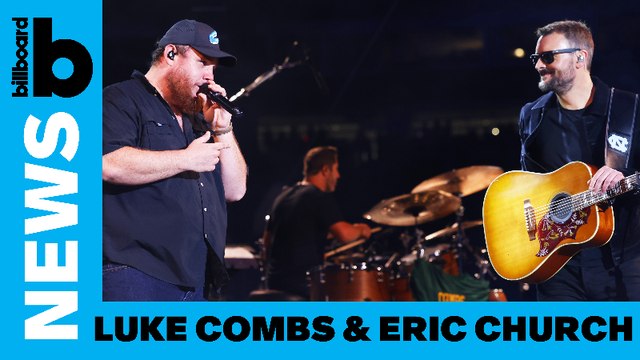 Luke Combs & Eric Church Put On Concert to Help Victims of Hurricane Helene | Billboard News