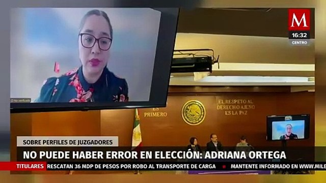 Magistrada Adriana Ortega subraya la importancia de una selección impecable de juzgadores