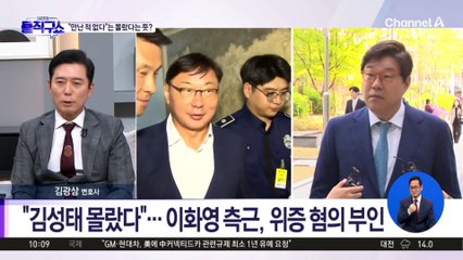 주진우 “이화영 측 진술 7번 바꿨는데…왜 檢만 해명?”