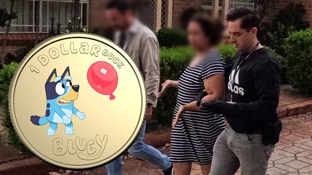Woman charged in $600k robbery of limited edition Bluey coins