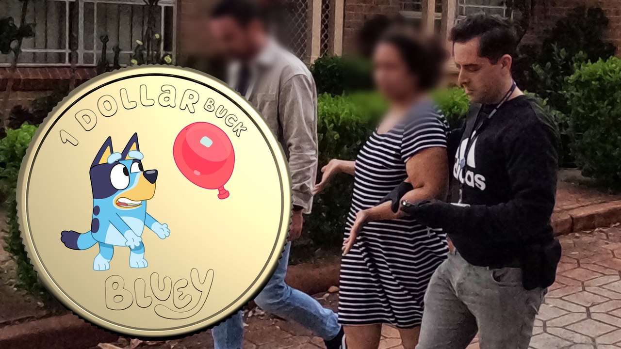 Woman charged in $600k robbery of limited edition Bluey coins
