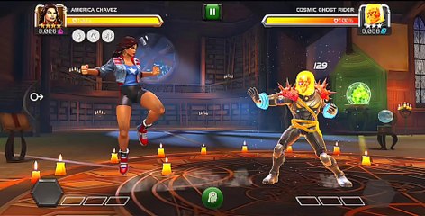 America chavez Vs cosmic ghost rider amazing fight video 