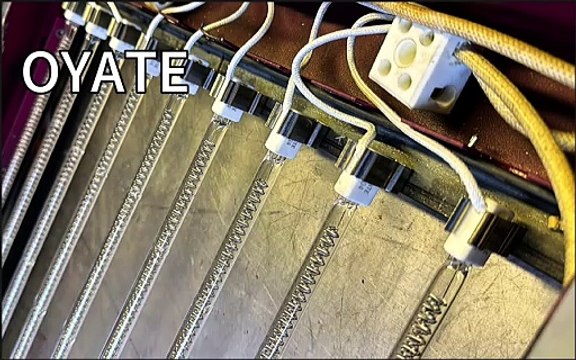 495mm 1500w 220v infrared halogen heating tube lamps tungsten filament electric heating elements