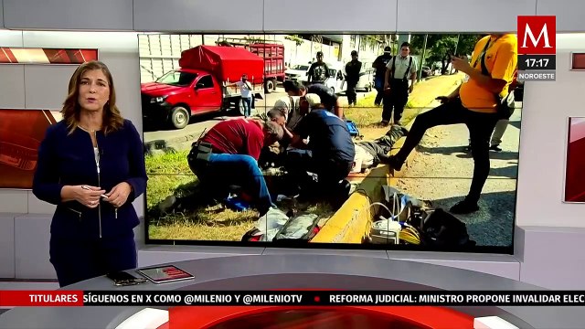 Bomberos salvan la vida de un bebé de seis meses tras un accidente automovilístico en Tlaquepaque