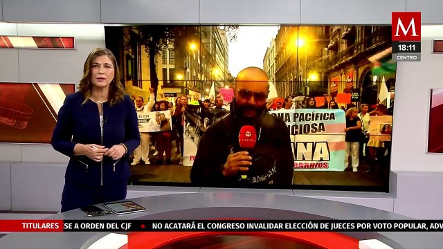 Manifestantes exigen justicia por el ataque armado a Diana Sánchez Barrios en CdMx