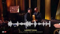 Balón Oro 2024 | LAMINE YAMAL, DISCURSO COMPLETO TROFEO KOPA hoy