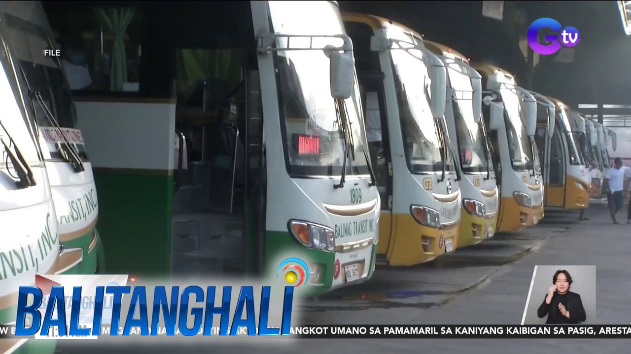 LTFRB, nag-isyu ng special permits sa mga bus bilang paghahanda sa inaasahang dagsa ng mga uuwi para sa Undas | Balitanghali