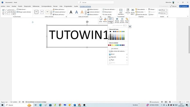 Como PONER el TEXTO en MODO ESPEJO en WORD FÁCIL y RÁPIDO
