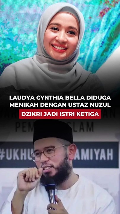 Laudya Cynthia Bella diduga menikah dengan Ustaz Nuzul Dzikri, jadi istri ketiga