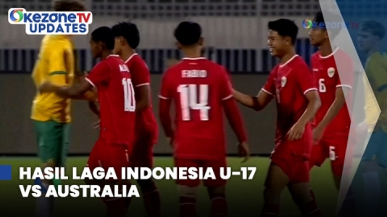 Indonesia U-17 Vs Australia Berakhir Imbang 0-0