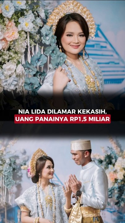 Nia LIDA Dilamar Kekasih, Uang Panainya Rp1,5 Miliar