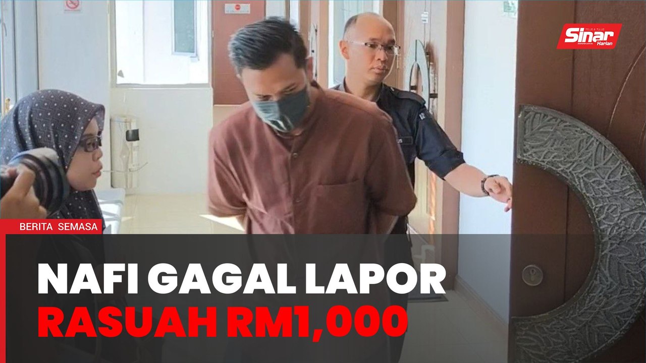 Pegawai kanan syarikat penerbangan gagal lapor rasuah RM1,000 - Video ...