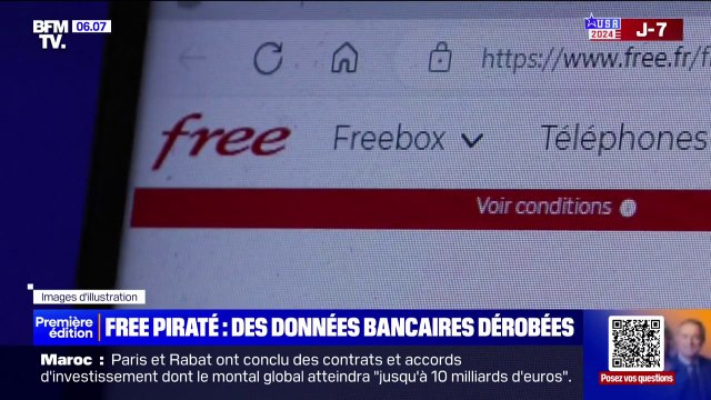 Piratage de Free: l'opérateur confirme que des données bancaires ont été dérobées