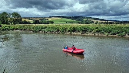 See Susan Calman sailing at Riverside South Downs in Houghton, filming for Susan Calman's Grand Day Out - Season 8