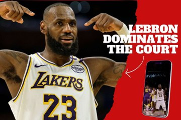 LeBron James goes insane mode and reminds everyone whey he’s still the king of the NBA at age 39