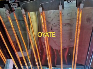 1260mm 220v 1500w Infrared Carbon Fiber Heating Lamp