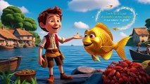 The Golden Headed Fish: A Magical Adventure || Bedtime Stories For Kids