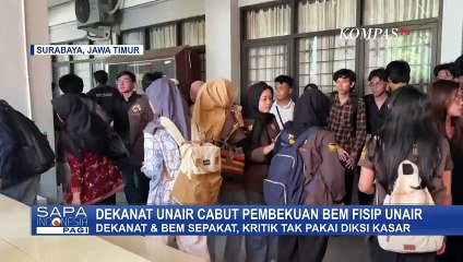 Cabut Pembekuan BEM Fisip Unair, Dekanat: Ingatkan Kritik Tanpa Diksi Kasar
