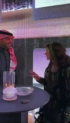 نهى نبيل تهنئ يزيد الراجحي بافتتاح فرع ماتش في أبها