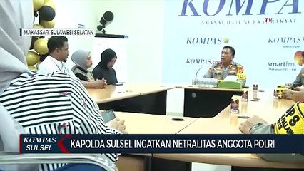 Kapolda Sulsel ingatkan Netralitas Anggota Polri