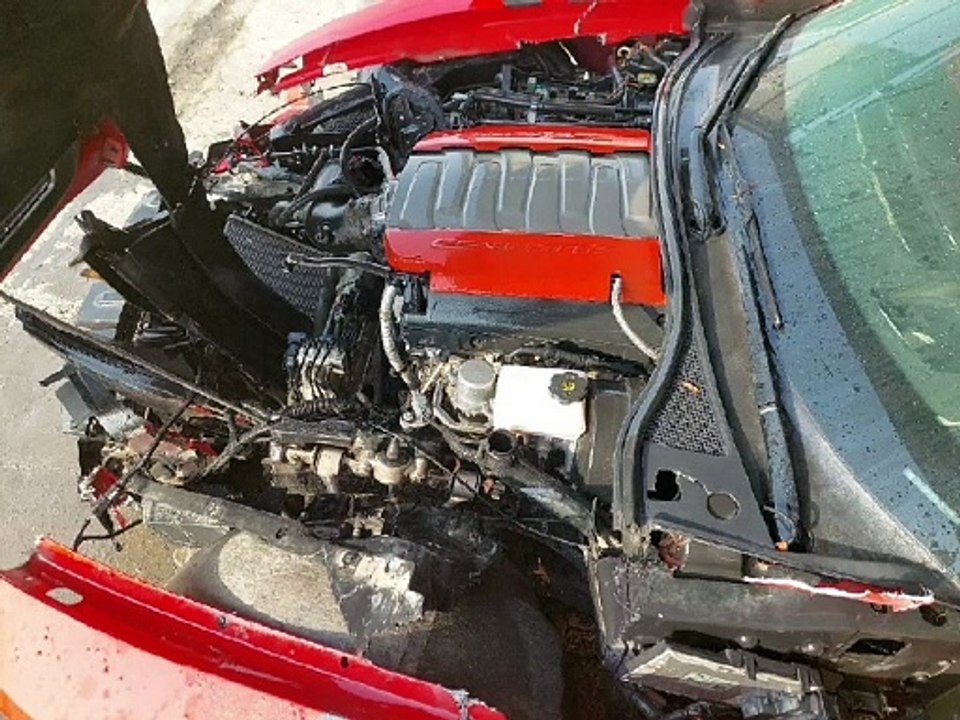 1G1Y92D74E5121709 2014 CHEVROLET CORVETTE Lot#59743013 ALL OVER DAMAGE