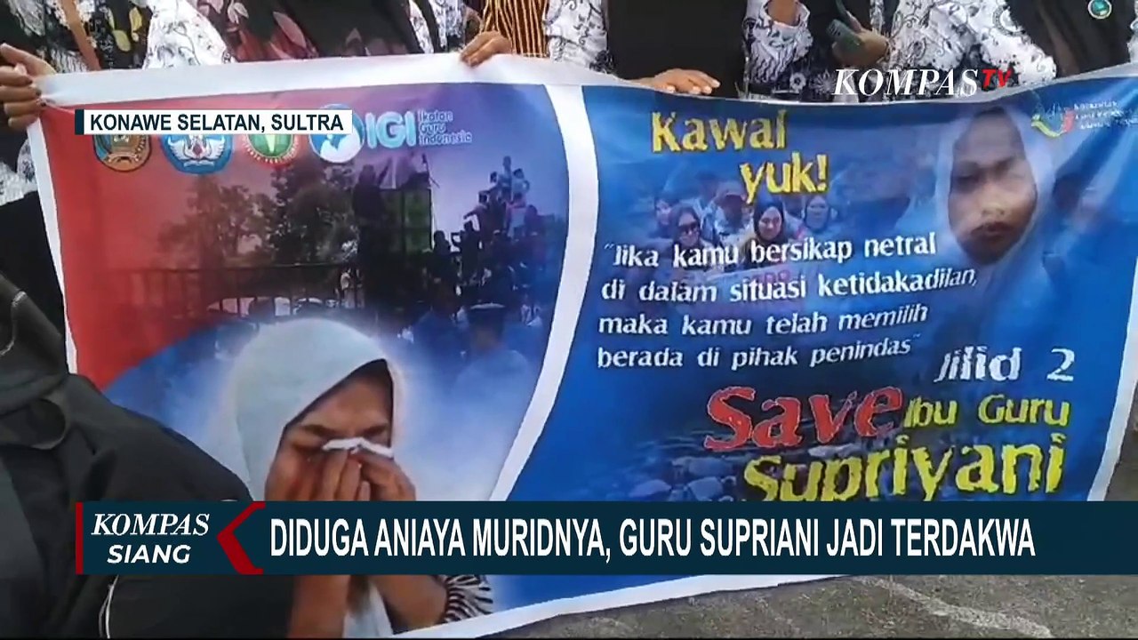 Hakim Tolak Eksepsi Supriyani Guru Honorer yang Didakwa Aniaya Muridnya