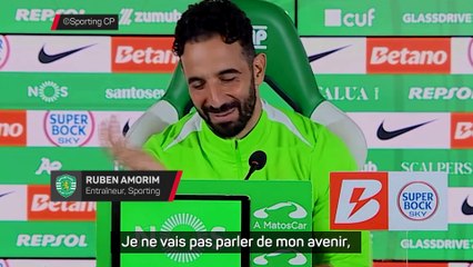 Amorim réagit aux rumeurs l'envoyant à Manchester United