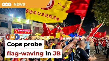 Now cops probe flag-waving in JB