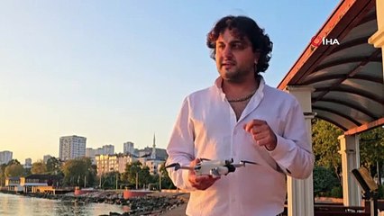 Görüntüleri çeken bile fark edemedi! Gökyüzünde müthiş süliet