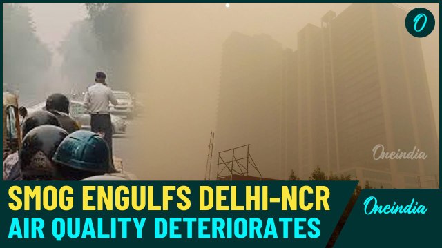 Smog engulfs Delhi-NCR Again: IMD Predicts 'Severe' Smog by End of November | Videos Surface