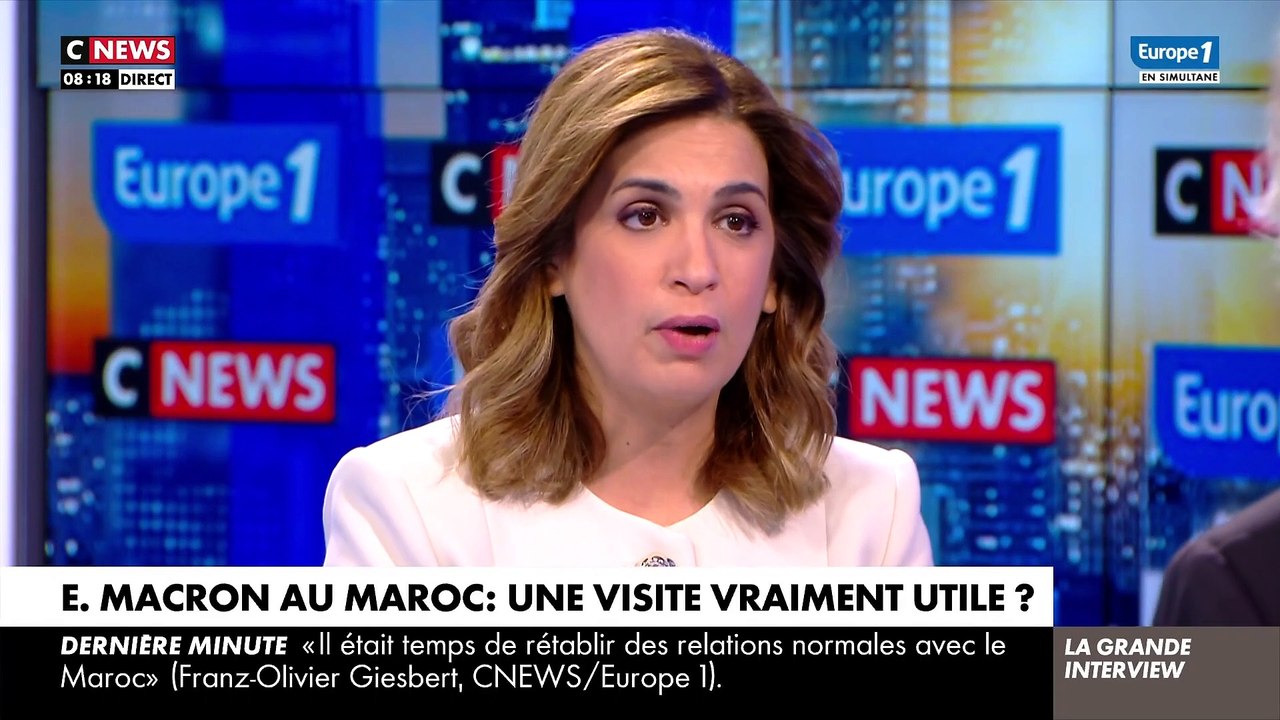 Visite d'Emmanuel Macron au Maroc : «Je crois qu'Emmanuel Macron n'a pas de sphère d'influence car c'est quelqu'un qui n'a pas de ligne, pas de continuité», dénonce Franz-Olivier Giesbert