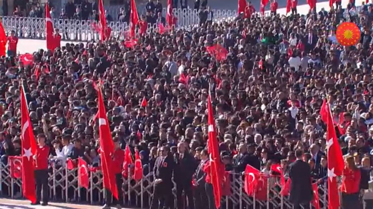 Anıtkabir'de bir kez daha 'Erdoğan' sloganları